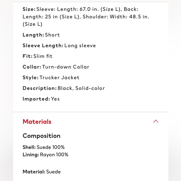 H&M NWOT Slim Fit Jacket In Soft Suede With A Fitted Silhouette. - Picture 11 of 11